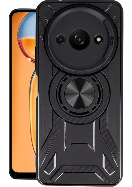 Newface Xiaomi Redmi A3 4g Kılıf Lincoln Silikon - Siyah