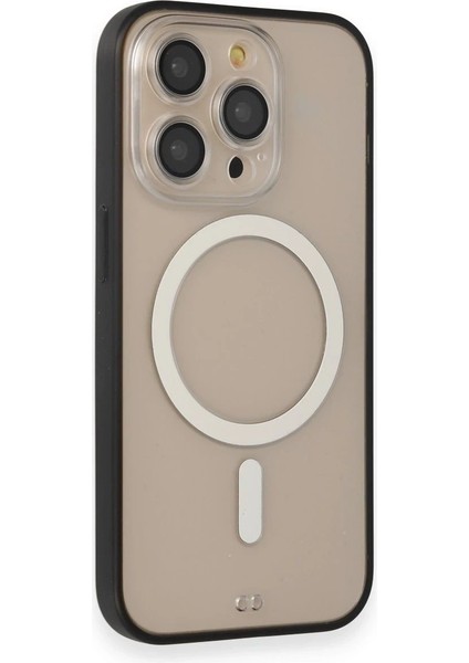 Newface iPhone 14 Pro Kılıf Grand Magneticsafe Kapak - Siyah