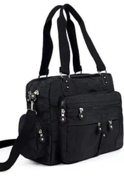 Paraşüt Kumaş Lüks El ve Omuz Çantası