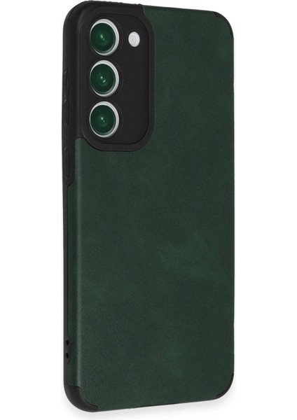 Newface Samsung Galaxy S23 Plus Kılıf Loop Deri Silikon - Yeşil fiyatları