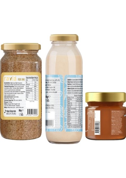 3'lü Ürün - Badem İçeceği Konsantresi - 250g /Salgı Balı (Meşe Kaynaklı) - 250g/ İğde Unu - 80g fiyatları