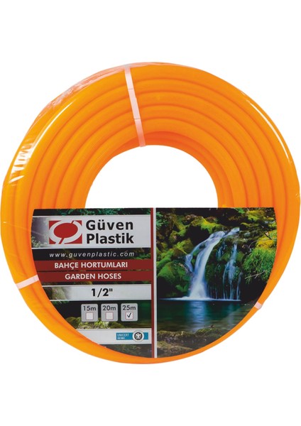 1/2" Eko Silikonlu Bahçe Hortumu (15METRE)