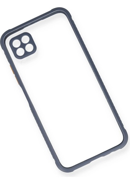Newface Huawei P40 Lite Kılıf Miami Şeffaf Silikon - Gri modelleri