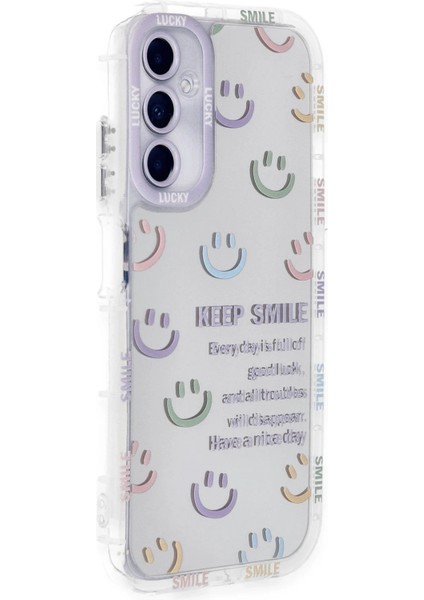 Newface Samsung Galaxy A25 5g Kılıf Reflexion Desenli Kapak - Desen 2