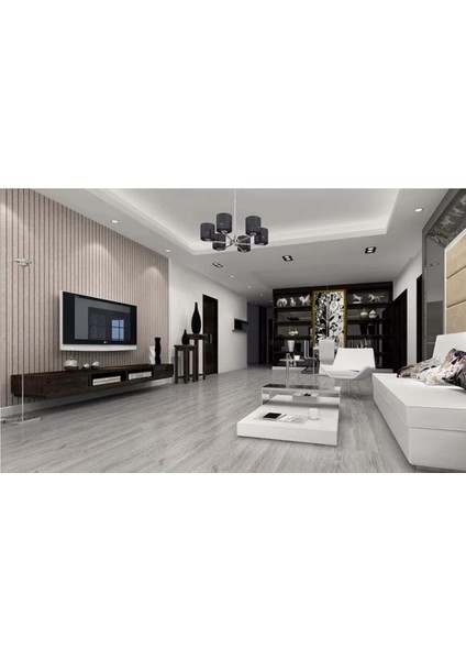 Yapışkanlı Gri Ahşap Esnek Zemin Yer Duvar Döşeme Parke NWYP09 fiyatları