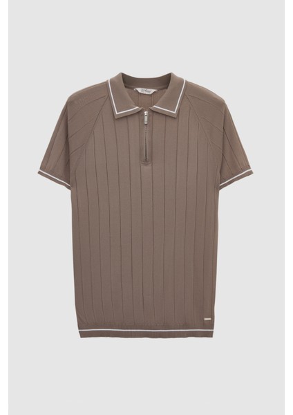 Ds Damat Regular Fit Vizon T-Shirt indirimleri