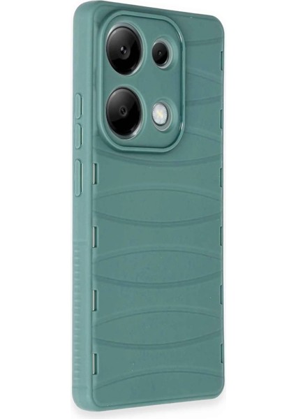 Newface Xiaomi Redmi Note 13 Pro 4g Kılıf Bibercas Silikon Kapak - Koyu Yeşil fiyatları