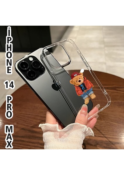 Iphone 14 Pro Max Sevimli Ayıcık Baskılı Telefon Kılıfı fiyatları