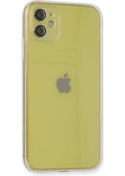 Newface iPhone 12 Kılıf Fly Lens Silikon - Şeffaf