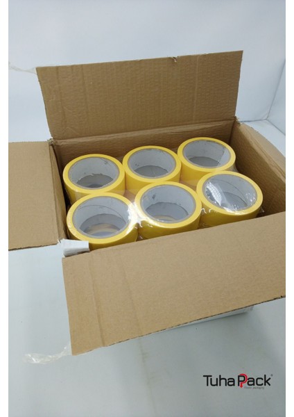 Maskeleme Bandı 36MM x 30M Sarı (84 Adet) (Kağıt Bant) - Oto Boya, Fırın ve Dekorasyon Bandı fırsatları