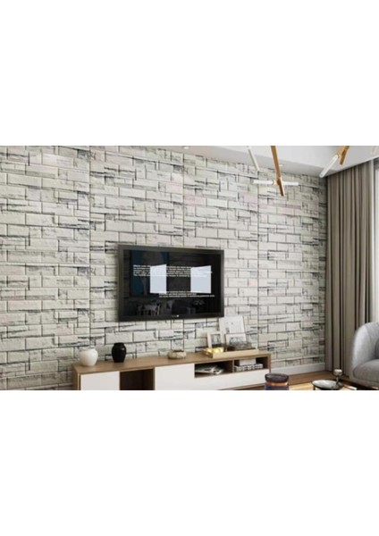 Kendinden Yapışkanlı Salon Oda Ofis 3D Duvar Kağıdı Paneli NW112 indirimleri