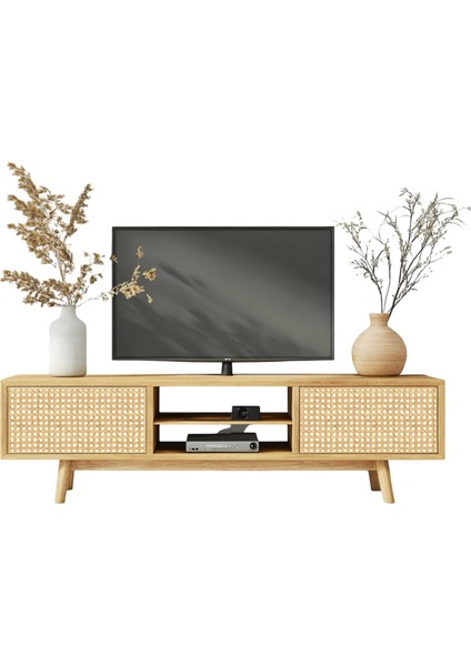 Hasır Rattan Desenli Kendinden Yapışkanlı Laminasyonlu Dolap, Şifonyer, Komodin Kaplama Folyosu modelleri