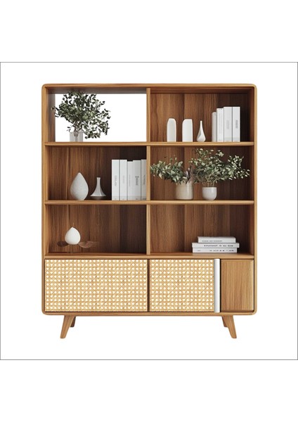 Hasır Rattan Desenli Kendinden Yapışkanlı Laminasyonlu Dolap, Şifonyer, Komodin Kaplama Folyosu fırsatları