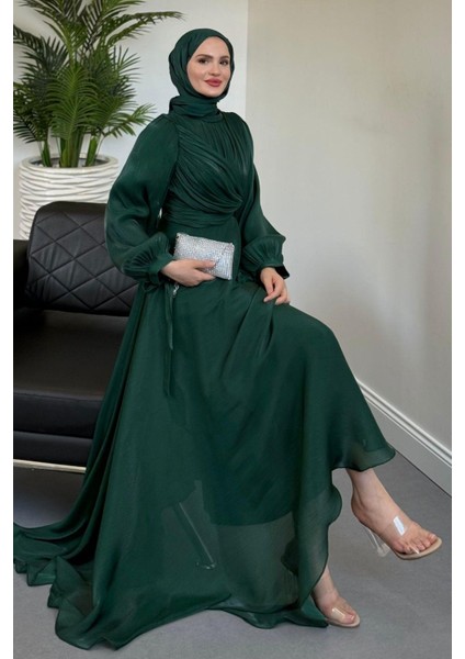 Clemente Yandan Dolama Jan Jan Abiye Zümrüt Yeşili