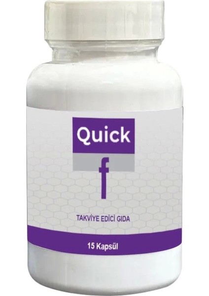 Quick F Takviye 15'li + Fat Burner Men Vücut Için Krem