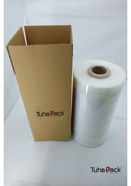 Makine Streç Filmi 50CM x 1500M Şeffaf 23 Mikron (1 Adet) - Süper Power Palet Streçi