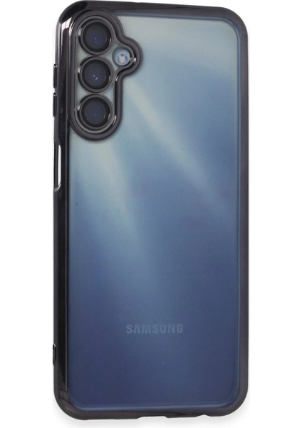 Newface Samsung Galaxy A25 5g Kılıf Razer Lensli Silikon - Mor