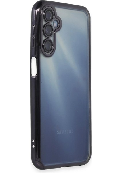 Newface Samsung Galaxy A25 5g Kılıf Razer Lensli Silikon - Mor
