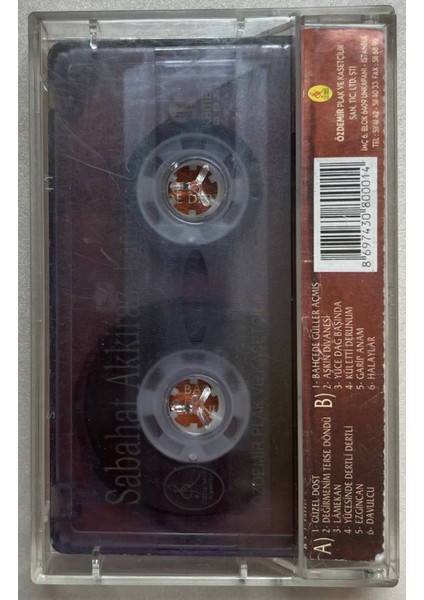 Sabahat Akkiraz Lamekan Kaset (Orjnal Dönem Baskı Kaset) fiyatları