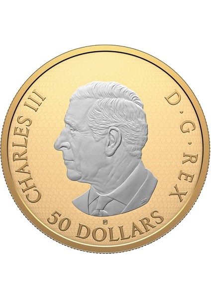 Agakulche Maple Leaves In Motion 2025 Altın Kaplama Gümüş Sikke coin