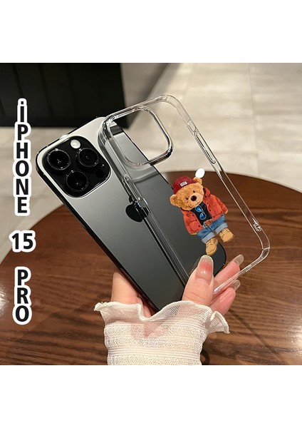 Iphone 15 Pro Sevimli Ayıcık Baskılı Telefon Kılıfı fiyatları