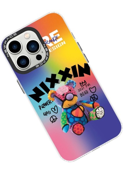 Newface iPhone 14 Pro Max Kılıf Estoril Desenli Kapak - Estoril - 11