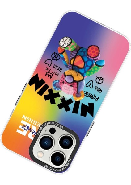 Newface iPhone 14 Pro Max Kılıf Estoril Desenli Kapak - Estoril - 11