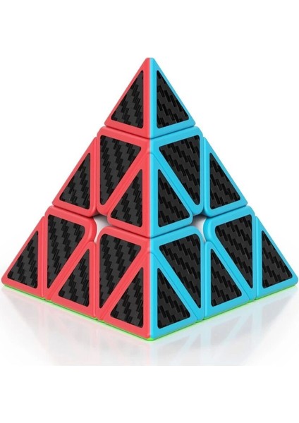 EQY672 Qy Fiber Karbon Pyramid Küp
