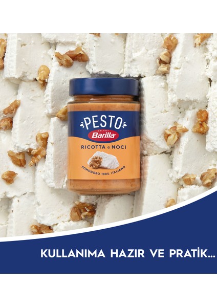Pesto Ricotta E Noci Ricotta ve Cevizli 190 G