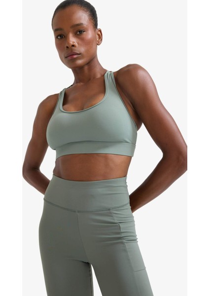 Fit Yuvarlak Yaka Sporcu Bra D7378AX25SP fırsatları