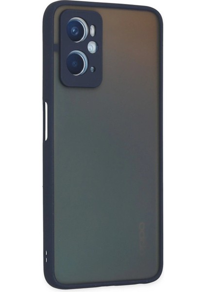Newface Oppo A96 Kılıf Montreal Silikon Kapak - Lacivert modelleri