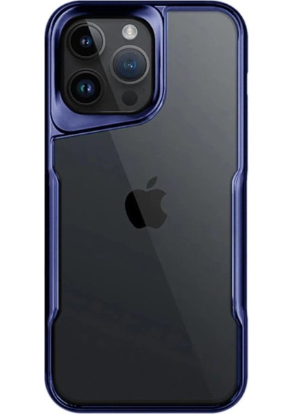 Newface iPhone 15 Pro Max Kılıf Boyi Silikon Kapak - Lacivert