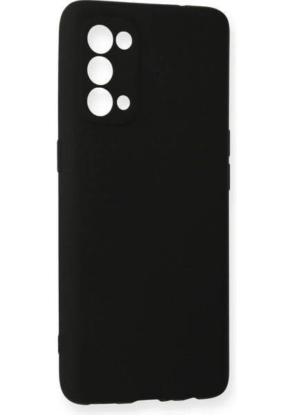 Newface Oppo Reno 5 Pro Kılıf First Silikon - Siyah
