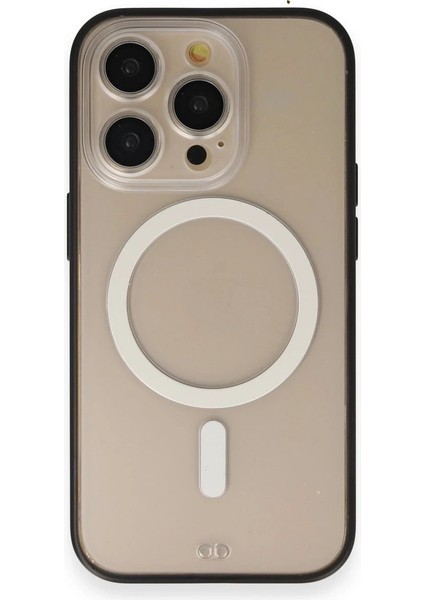 Newface iPhone 13 Pro Max Kılıf Grand Magneticsafe Kapak - Siyah