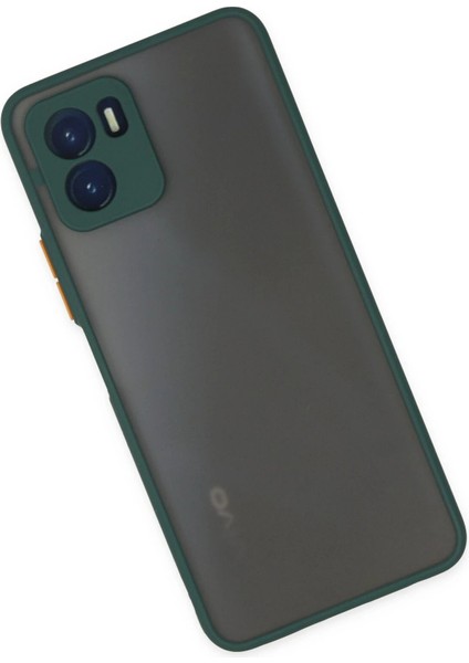 Newface Vivo Y15S Kılıf Montreal Silikon Kapak - Yeşil fiyatları