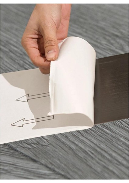 Yapışkanlı Gri Ahşap Esnek Zemin Yer Duvar Döşeme Parke NWYP09 fiyatları