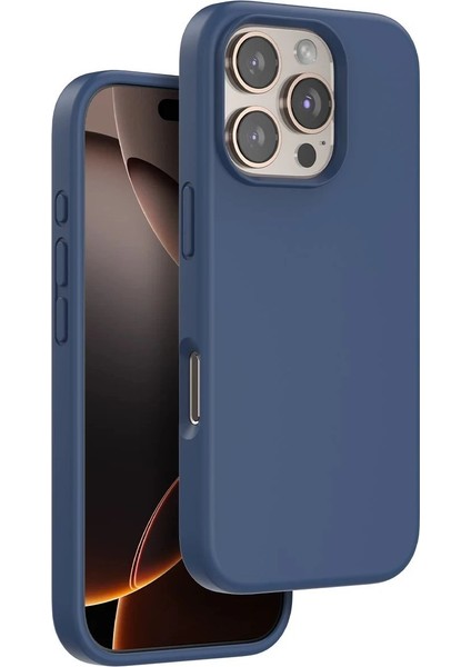 Venco iPhone 16 Pro Max Home Magsafe Kapak - Lacivert
