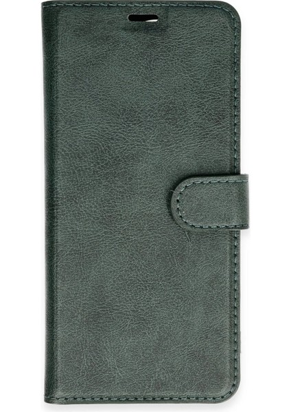 Newface Oppo Reno 11F Kılıf Trend S Plus Kapaklı Kılıf - Yeşil fiyatları