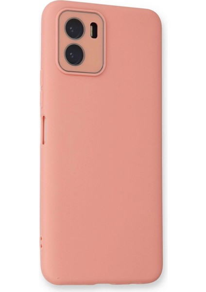 Newface Vivo Y15S Kılıf Lansman Glass Kapak - Pembe fiyatları