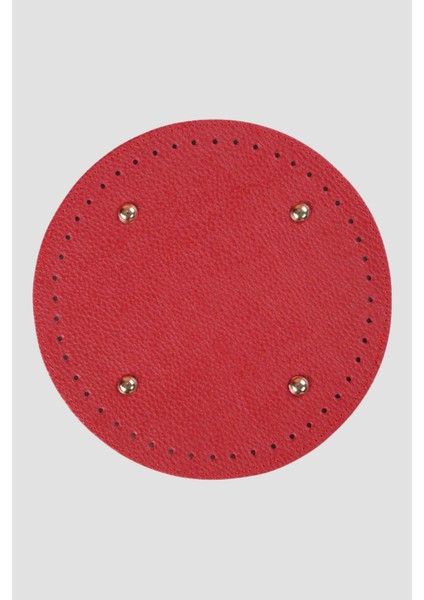 Çanta Tabanı Yuvarlak 22 cm Kırmızı