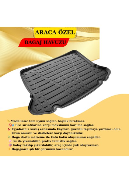 Mını One ve Cooper (R56 ve Mk Iı) 2006 ve 2014 3D Bagaj Havuzu