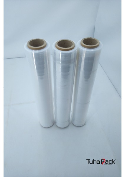Streç Film 50CM x 300M 3 Adet, Şeffaf, 17 Mikron, 2500 Gr, Dayanıklı Eşya, Koli ve Palet Streci modelleri