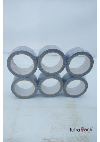 Tamir Bandı (Duct Tape) 48MM x 20M Gri (6 Adet)- Çok Amaçlı, Güçlü ve Su Geçirmez Tamir Bandı fiyatları