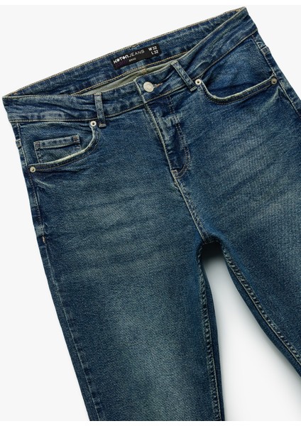 Pamuklu Normal Bel Slim Fit Jean Pantolon - Brad Jean modelleri