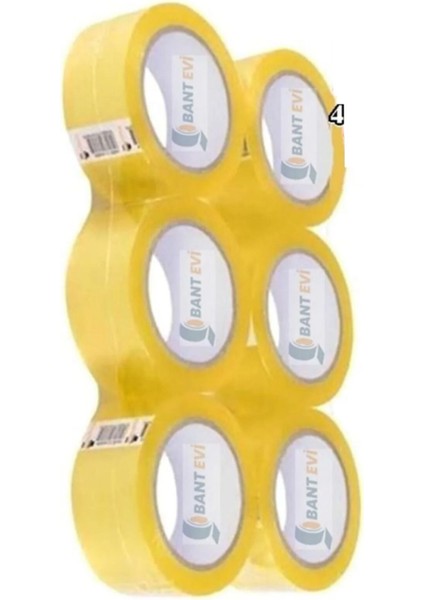 12 Adet A+ Plus 12 Adet Koli Bandı 45MM 100 Metre Kopmayan Koli Bandı Güçlü Koli Bandı GODH-200 fırsatları