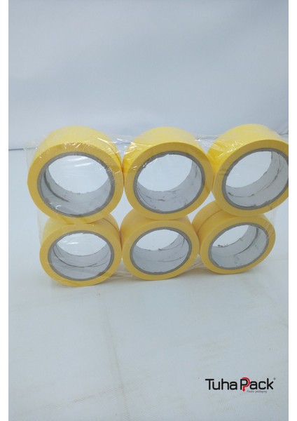 Maskeleme Bandı 24MM x 30M Sarı (12 Adet) (Kağıt Bant) - Oto Boya, Fırın ve Dekorasyon Bandı fiyatları