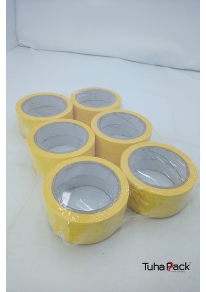 Maskeleme Bandı 24MM x 30M Sarı (12 Adet) (Kağıt Bant) - Oto Boya, Fırın ve Dekorasyon Bandı modelleri