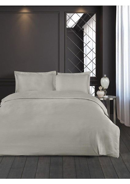 Nevresim Takımı Çizgili Cotton 200X220