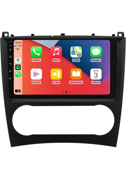 Mercedes C Serisi W203 W209 Multimedya (2001-2007) 3 GB Ram 32 GB Hafıza 4 Çekirdek Newfron