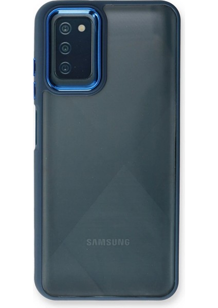 Newface Samsung Galaxy A03S Kılıf Dora Kapak - Mavi